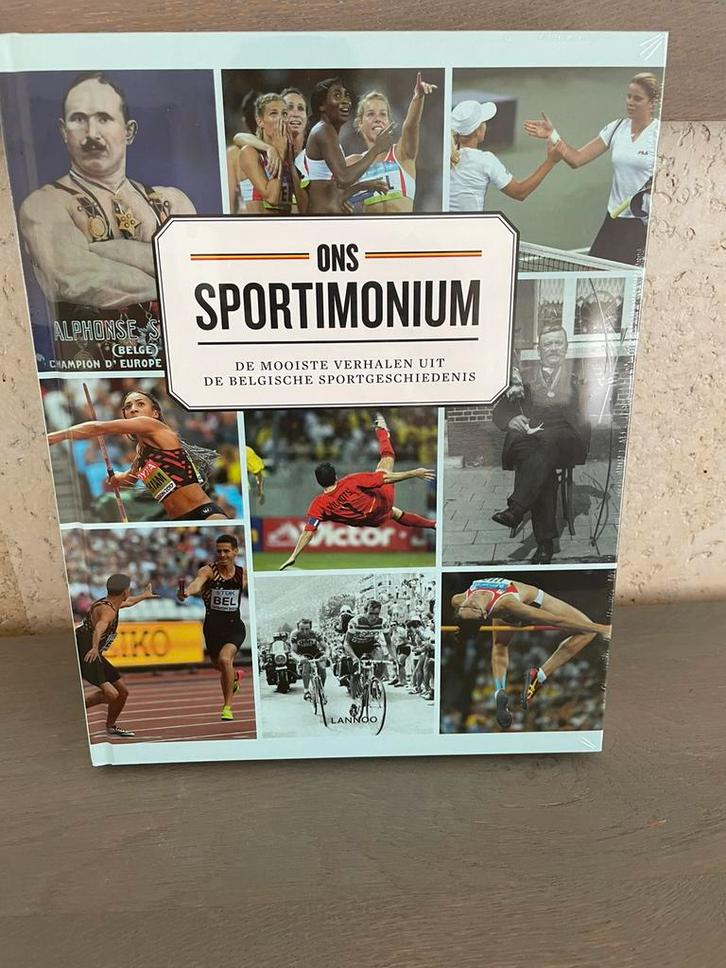 Splinternieuw sportboek” Ons Sportimonium” boek is geseald, Boeken, Sportboeken, Nieuw, Ophalen of Verzenden