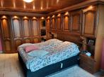 Eiken slaapkamer, Huis en Inrichting, Slaapkamer | Complete slaapkamers, Ophalen, Gebruikt, Tweepersoons, Rustiek