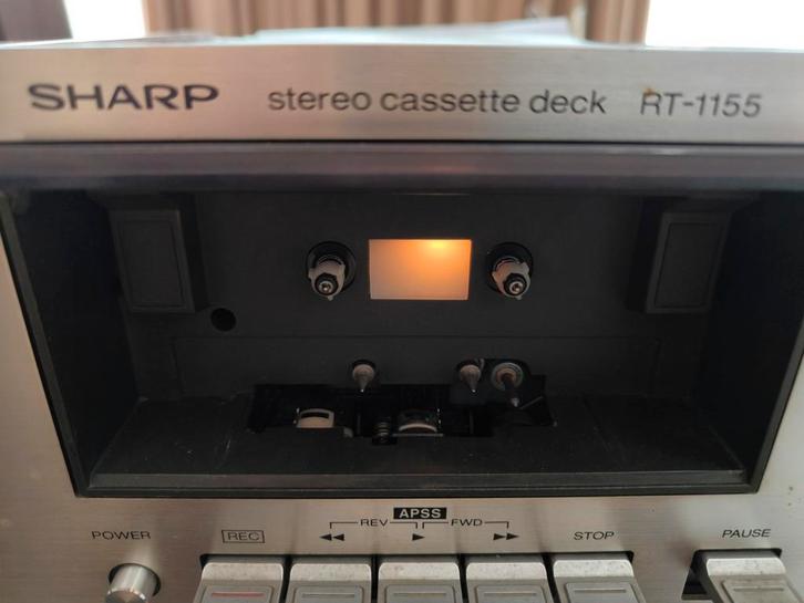 SHARP ️️️️ -ONDERDELEN OF DESKUNDIGE TECHNICUS, Audio, Tv en Foto, Cassettedecks, Marantz, Ophalen of Verzenden