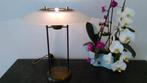 Vintage tafellamp bureaulamp industieel design dimbaar 50cm, Huis en Inrichting, Lampen | Tafellampen, Glas, Ophalen