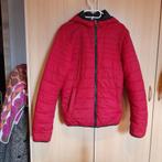 Rode donsjas maat XS met kap en zakken, Clockhouse, Porté, Taille 46 (S) ou plus petite, Rouge