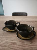 Koffietassen met onderzetters, Antiek en Kunst, Ophalen