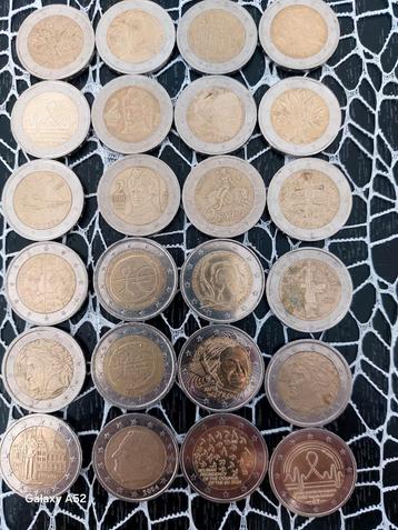 2 euro munten, Postzegels en Munten, Munten | Europa | Euromunten, Ophalen of Verzenden, 1 euro