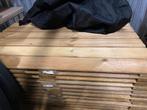 Houten tegels 100x100, Ophalen, Zo goed als nieuw