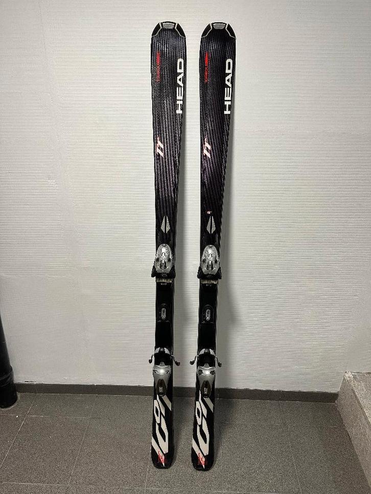 Ski Head Icon TT 20.0 (163cm) - BON ETAT, Sports & Fitness, Ski & Ski de fond, Comme neuf, Bâtons, Head, 160 à 180 cm, Enlèvement