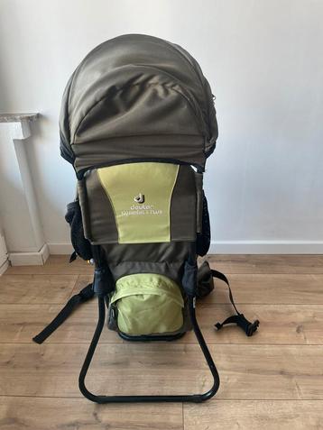 Porte-bébé de randonnée Deuter, vert et brun beschikbaar voor biedingen