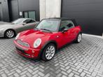 Mini Cooper One Cabriolet, 1.6I, Leder, Mooie staat,Garantie, Auto's, 4 zetels, Zwart, 4 cilinders, Cabriolet
