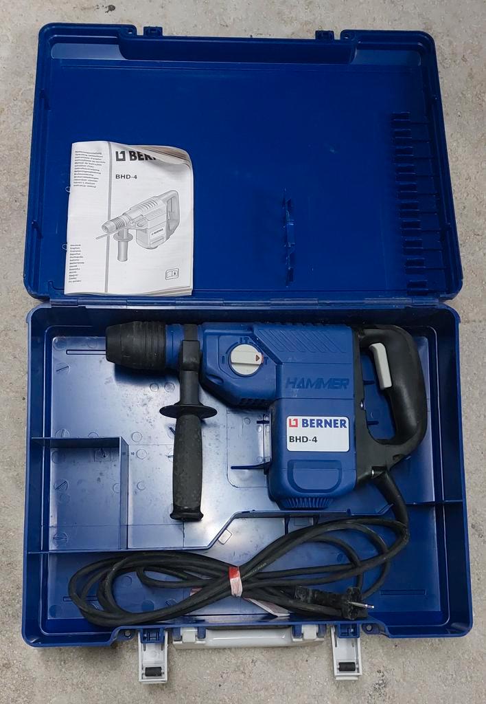 Perforateur BERNER BH4 - SDS PLUS, Bricolage & Construction, Outillage | Foreuses, Enlèvement