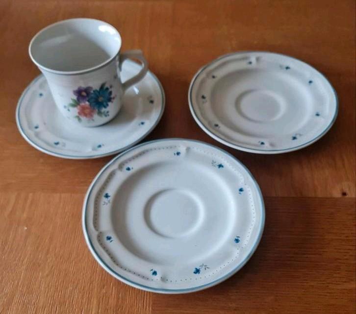 Servies : Provincial Bouquet : 14 delig, Antiek en Kunst, Antiek | Servies los, Ophalen of Verzenden