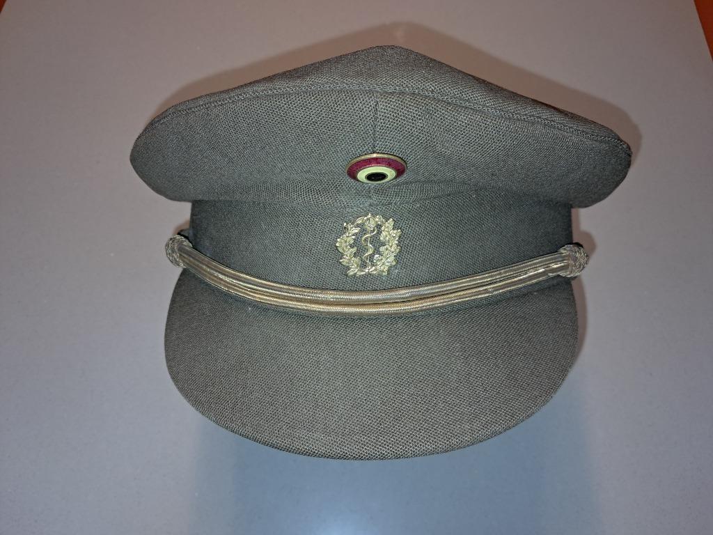 BELGIQUE - ABL - KEPI OFFICIER MEDECIN - 1957, Ophalen of Verzenden, Landmacht, Helm of Baret