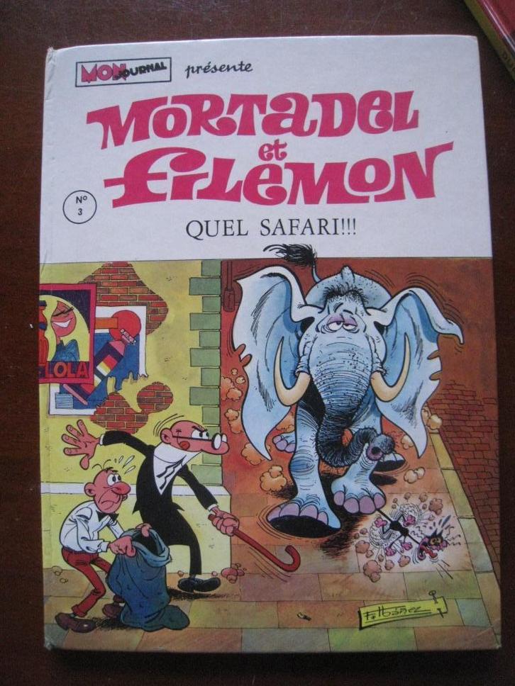 Mortade Filemon BD Ibanez 1972, Boeken, Stripverhalen, Gelezen, Eén stripboek, Verzenden