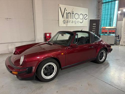 Porsche 911 Targa - 1982 - 126 000 km, Auto's, Porsche, Bedrijf, Te koop, Elektrische buitenspiegels, Elektrische ramen, Lederen bekleding