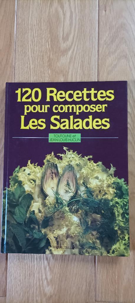 120 recettes pour composer des salades, Livres, Livres de cuisine, Comme neuf, Envoi