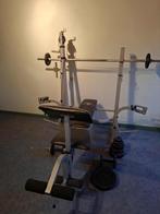 Banc de musculation Christopeit Sport, Sports & Fitness, Appareils de fitness, Enlèvement, Utilisé, Métal, Couché