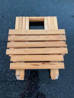 Opvouwbaar houten zitstoeltje, Gebruikt, Ophalen of Verzenden, Inklapstoel