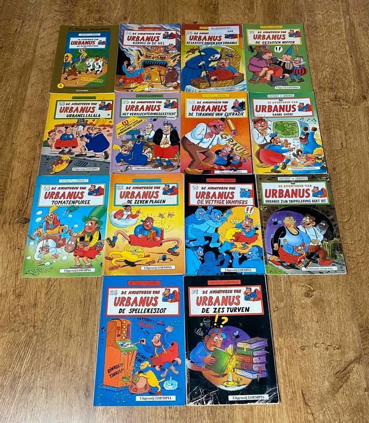 Urbanus stripverhalen, Boeken, Stripverhalen, Gelezen, Meerdere stripboeken, Ophalen of Verzenden