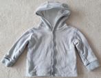 Gilet à capuche doublé rayé gris/blanc avec pressions - T56, Enfants & Bébés, Vêtements de bébé | Taille 56, Enlèvement, Comme neuf