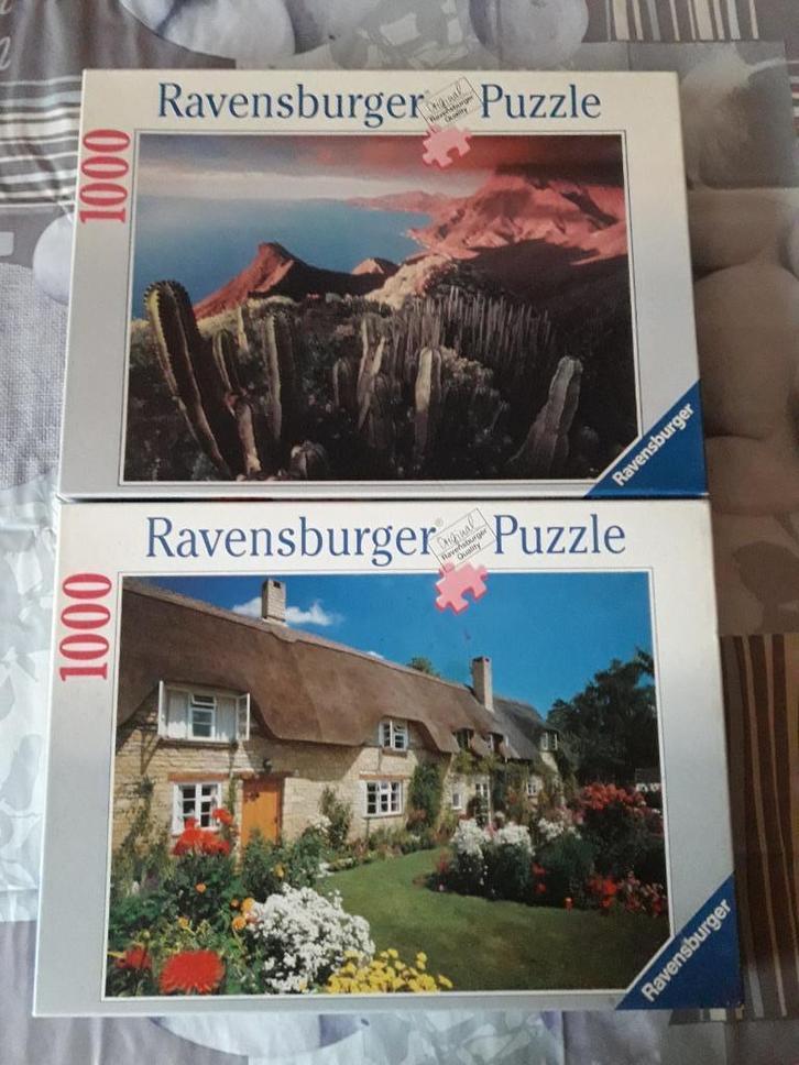 Puzzles "Ravensburger" de 1000 pièces, Hobby & Loisirs créatifs, Sport cérébral & Puzzles, Comme neuf, Puzzle, 500 à 1500 pièces