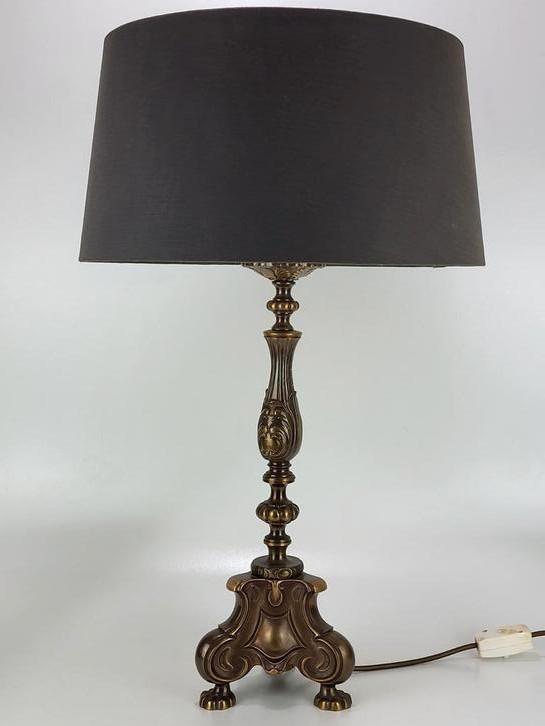 Lanterne de table et de bureau en laiton vieilli, Maison & Meubles, Lampes | Appliques, Utilisé, Enlèvement