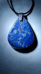 Pendentif en lapis lazuli naturel, Bleu, Enlèvement ou Envoi, Neuf, Pierre ou Minéral