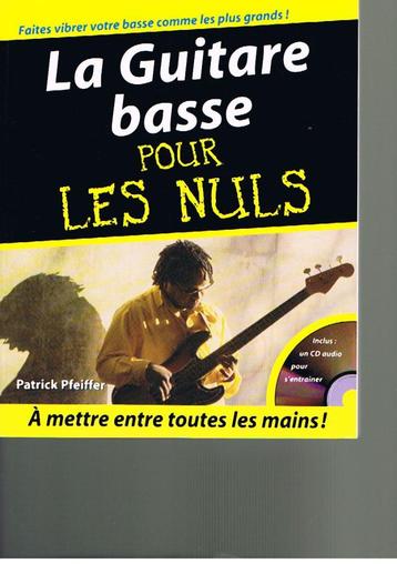 La guitare basse pour les nuls beschikbaar voor biedingen