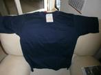 T-shirt bleu marine KAZOO col rond M NEUF, Ophalen of Verzenden, Nieuw, Maat 48/50 (M), Blauw