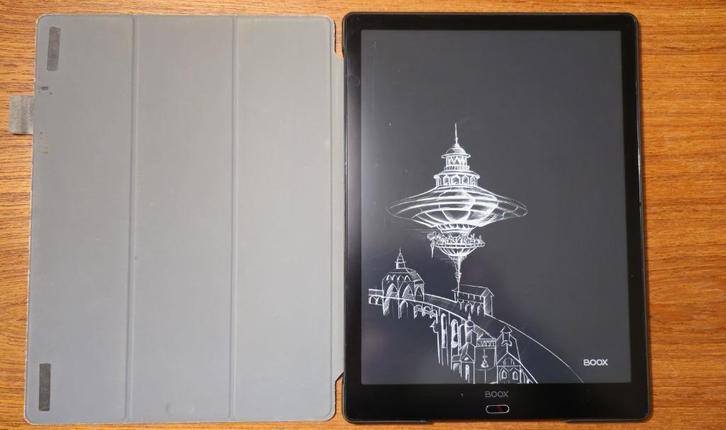 BOOX Max Lumi 2 (2022), Computers en Software, E-readers, Gebruikt, 10 inch of meer, 16 GB of meer, Bluetooth, Touchscreen, Audio