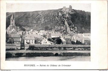 Bouvignes, Ruines du château de Crèvecœur, Envoi, Non affranchie, Namur