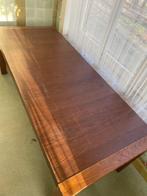 Sterke tafel L 220 x B 90 x H 78, Huis en Inrichting, Tafels | Eettafels, Ophalen, Gebruikt, 200 cm of meer, 50 tot 100 cm