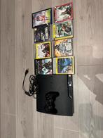 Playstation 3 + 1 controller + spelletjes, Games en Spelcomputers, Ophalen, 60 GB, Met 1 controller, Gebruikt