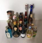 20 Miniatuur Gin, Armagnac, Brandy ... flesjes - vol, Verzamelen, Ophalen of Verzenden