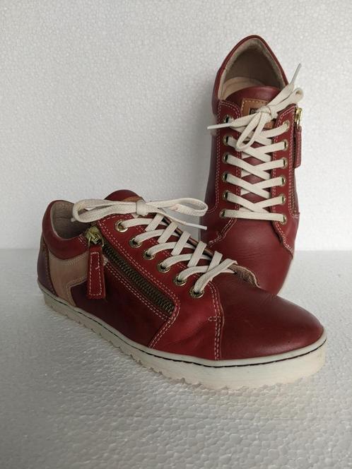Chaussure style basket femme PIKOLINOS - pointure 39, Kleding | Dames, Schoenen, Zo goed als nieuw, Overige typen, Rood, Ophalen of Verzenden
