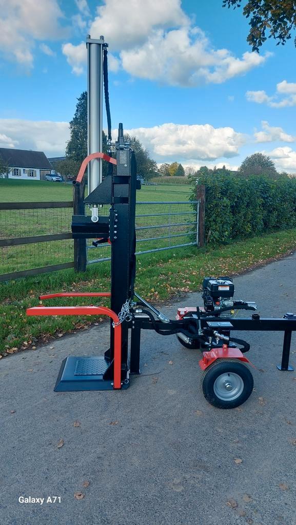 Kraffter 20T benzine houtklover TOPKWALITEIT!, Tuin en Terras, Kloofmachines, Zo goed als nieuw, Benzine, Ophalen