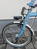 Brompton M6L Cloud Blue (Etat Neuf), Vitesses, Comme neuf, Enlèvement, Totalement pliable