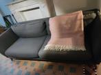 Sofa van Sits in antraciet grijs katoen. Kussens met rits., Huis en Inrichting, Zetels | Zetels, Ophalen, Stof