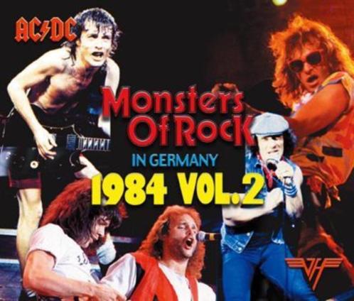 4 CD's - AC/DC & VAN HALEN - MONSTERS OF ROCK IN GERMANY 198, CD & DVD, CD | Hardrock & Metal, Neuf, dans son emballage, Envoi