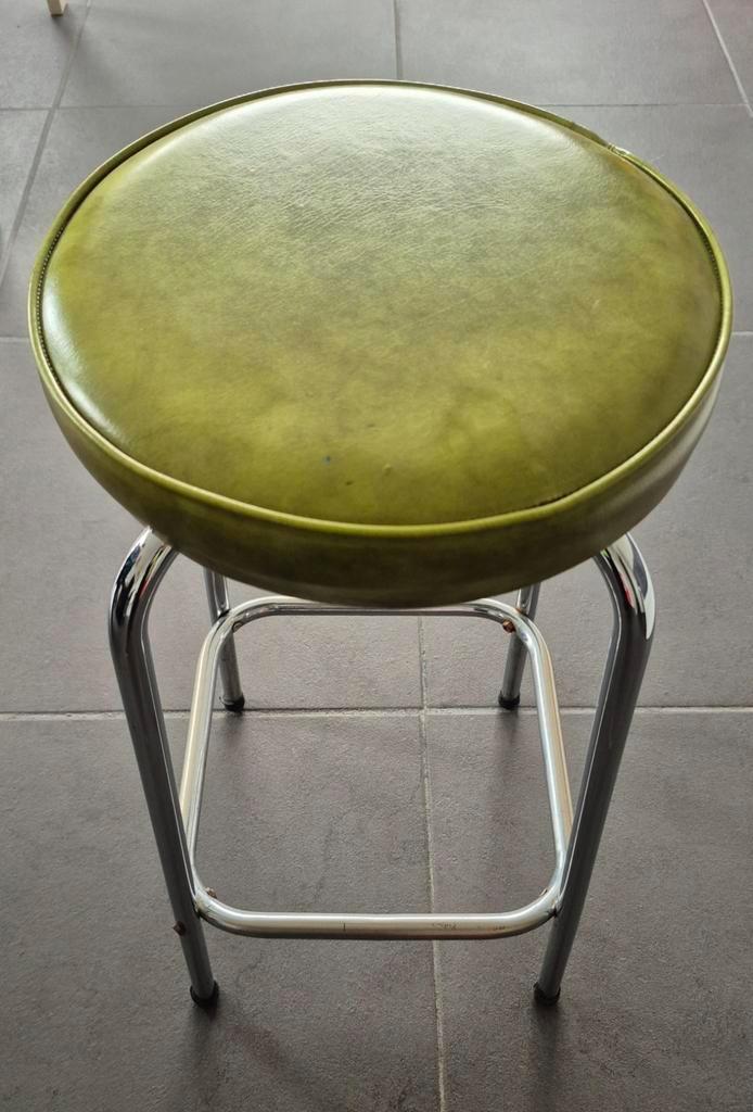 vintage kruk, Huis en Inrichting, Krukjes, Gebruikt, Ophalen