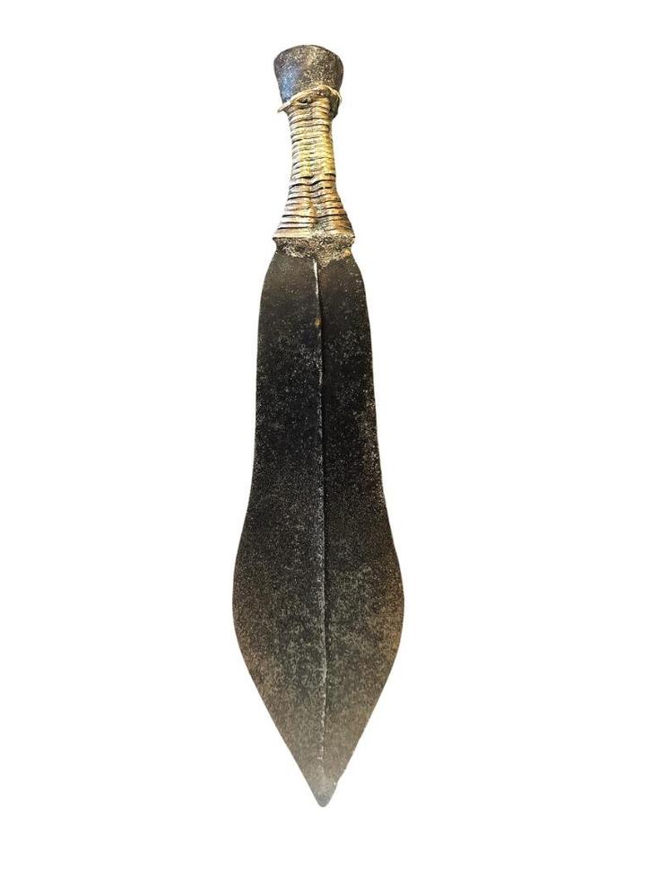 DAGGER, “IKUL”, CUBA, DRC, circa 1900. H 45cm, Antiquités & Art, Art | Art non-occidental, Envoi