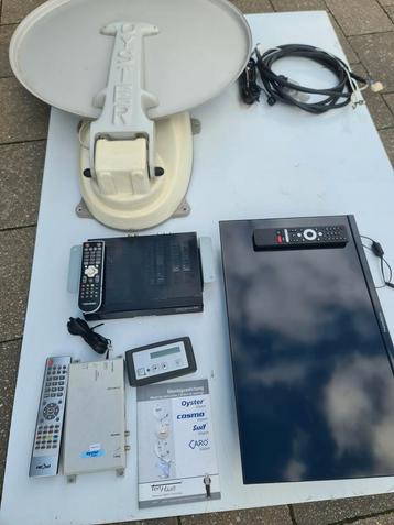 Schotel OYSTER satelliettelevisie beschikbaar voor biedingen