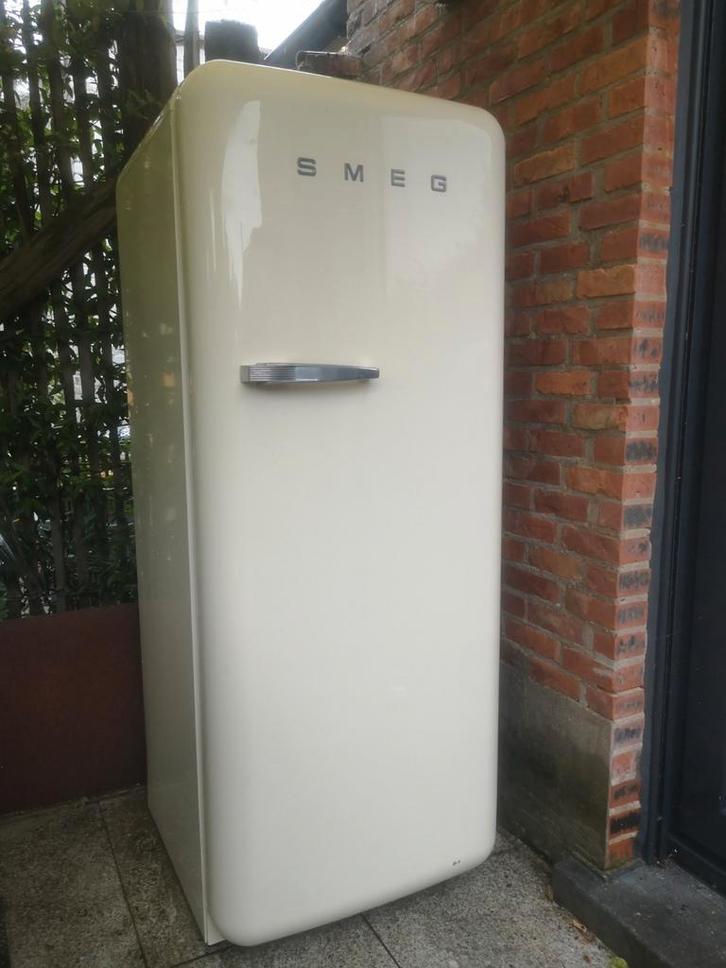 Beige Smeg, Electroménager, Réfrigérateurs & Frigos, Comme neuf, Enlèvement