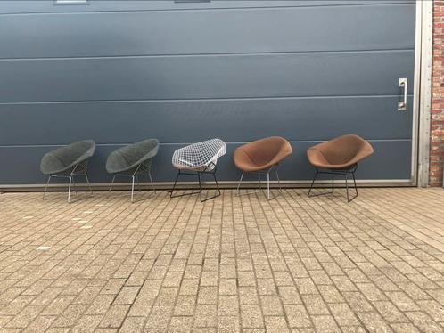 5x Knoll Bertoia Diamond chair upholstered, Huis en Inrichting, Stoelen, Ophalen of Verzenden