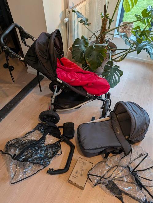 Mountain Buggy Swift + wieg en toebehoren, Kinderen en Baby's, Buggy's, Gebruikt, Maxi-Cosi, Voetenzak, Ophalen