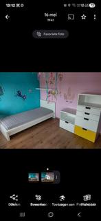 bed met lattenbodem en matras erbij., Huis en Inrichting, Slaapkamer | Complete slaapkamers, Ophalen, Gebruikt