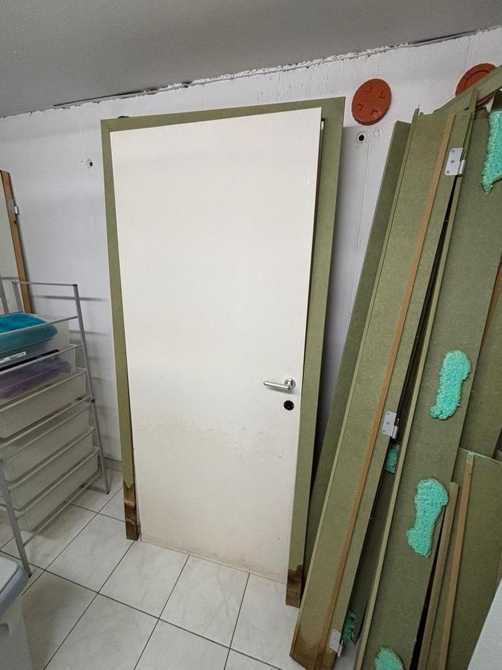 Schilderdeuren, Doe-het-zelf en Bouw, Deuren en Vliegenramen, Gebruikt, Binnendeur, Hout, Ophalen