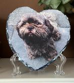 Leisteen hart bedrukt met foto, Enlèvement ou Envoi, Neuf