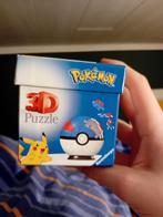 Puzzle 3D Pokémon variante bleue, Comme neuf, Plus de 50 pièces, Enlèvement, 6 ans ou plus