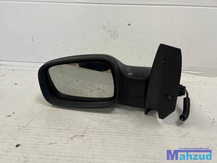 RENAULT SCENIC 2 Zwart NV676 links spiegel 2004-2009, Auto-onderdelen, Spiegels, Renault, Gebruikt, Ophalen of Verzenden