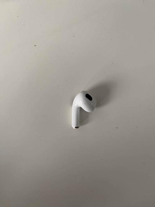 Apple AirPod (3e generatie) – Linker oortje, Telecommunicatie, Mobiele telefoons | Oordopjes, Zo goed als nieuw, Ophalen