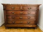 Antiek ladekast - commode met marmer blad, Ophalen, Zo goed als nieuw