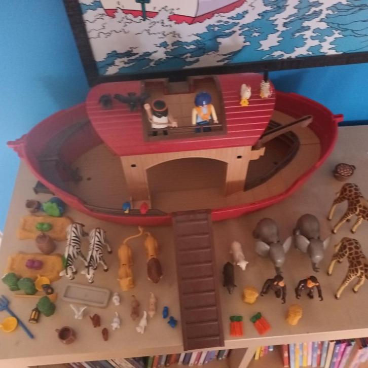 Playmobil 3255 arche de Noé, Kinderen en Baby's, Speelgoed | Playmobil, Zo goed als nieuw, Ophalen